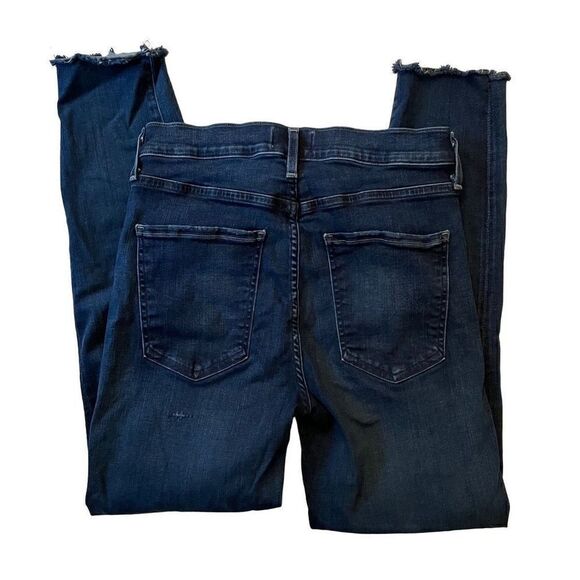 AGOLDE | dark blue sophie crop jeans 29 - Picture 8 of 10